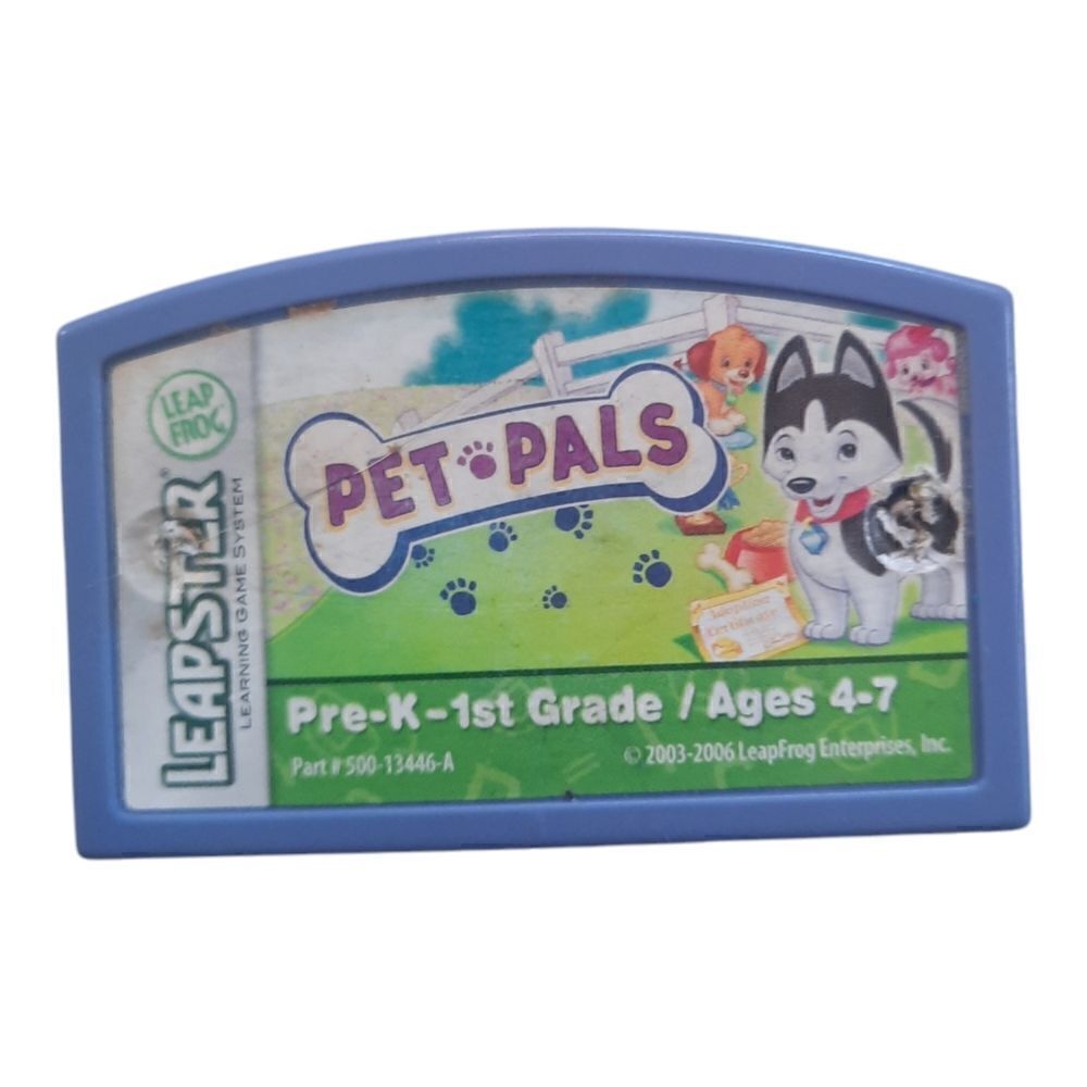 LEAP FROG LEAPSTER PET PALS (GAME CARTRIDGE ONLY) 2006